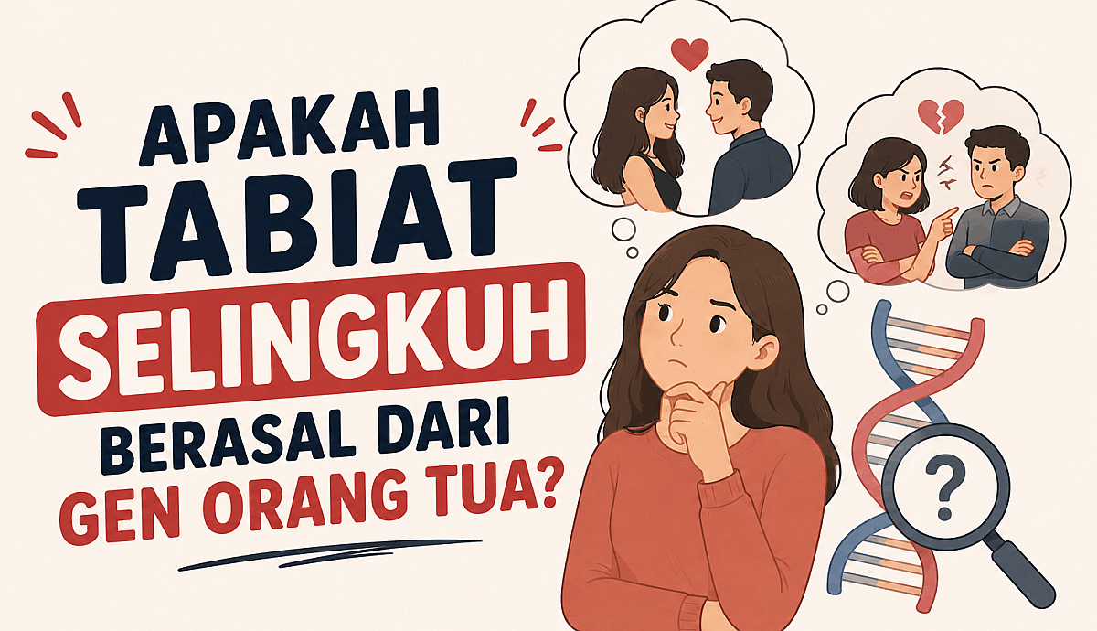 Apakah Tabiat Selingkuh Berasal dari Gen Orang Tua?