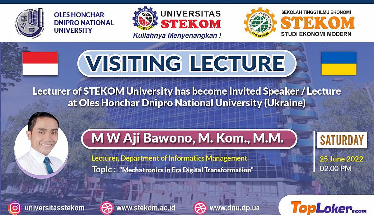 Visiting Lecture Machatronics in Era Digital Transformation