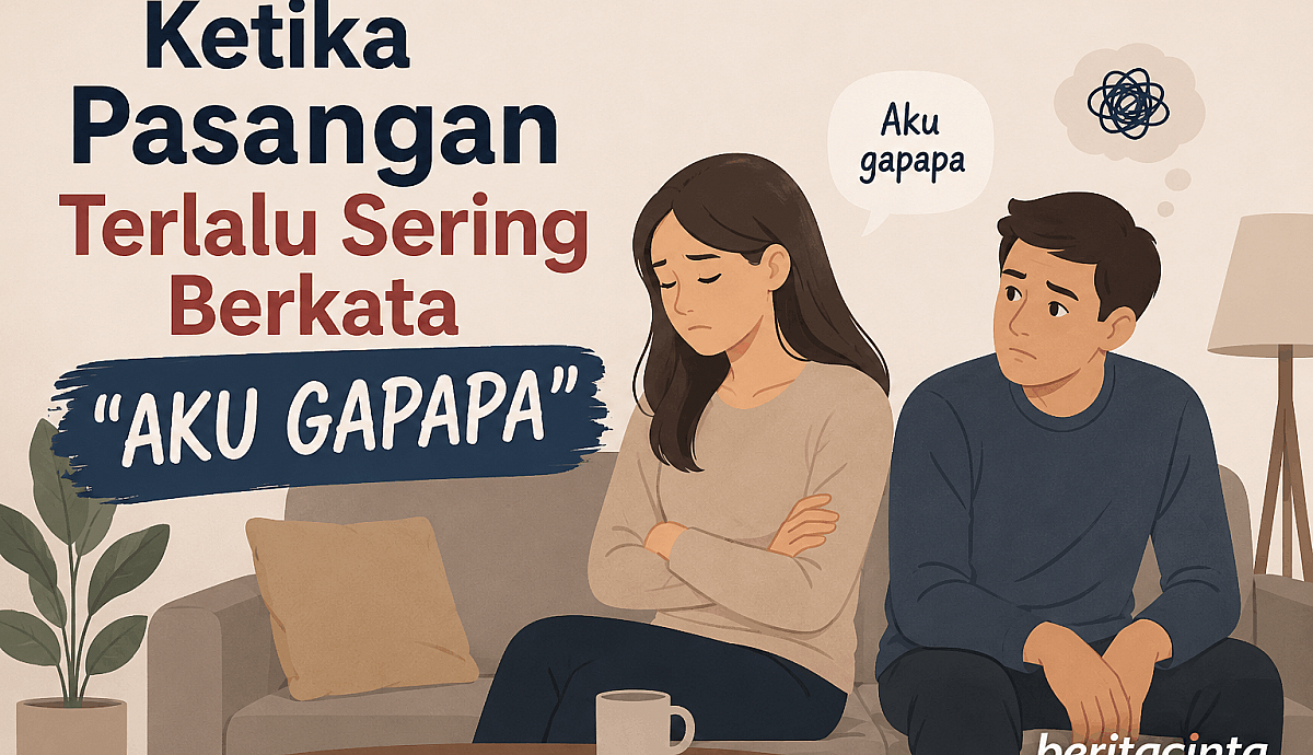 Ketika Pasangan Terlalu Sering Berkata "Aku Gak Apa-Apa"
