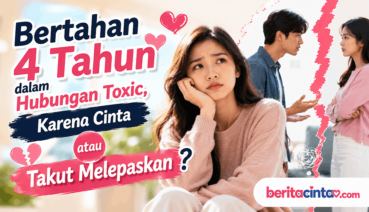 Bertahan 4 Tahun dalam Hubungan Toxic, Karena Cinta atau Takut Melepaskan?