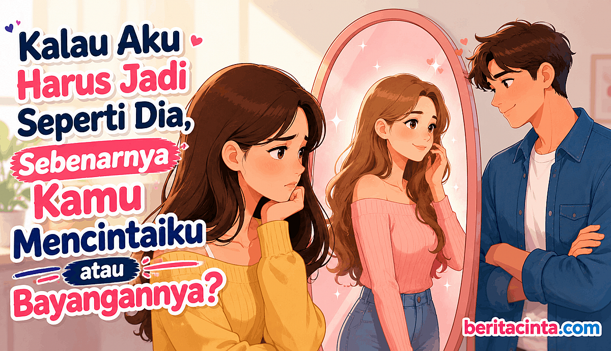 Kalau Aku Harus Jadi Seperti Dia, Sebenarnya Kamu Mencintaiku atau Bayangannya?