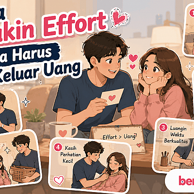 Cara Nunjukin Effort Tanpa Harus Selalu Keluar Uang