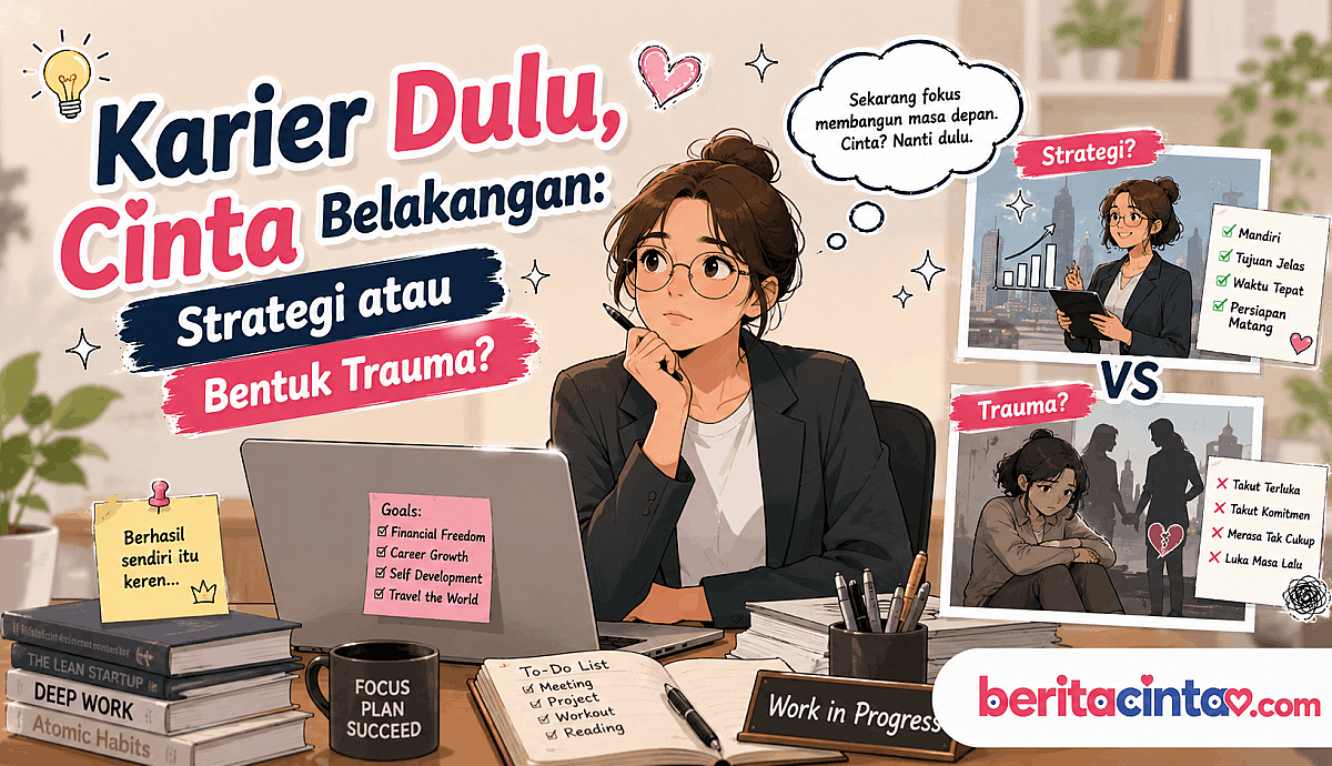 Karier Dulu, Cinta Belakangan: Strategi atau Bentuk Trauma?