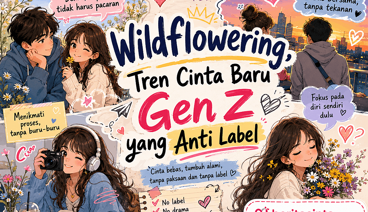 Wildflowering, Tren Cinta Baru Gen Z yang Anti Label