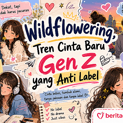 Wildflowering, Tren Cinta Baru Gen Z yang Anti Label