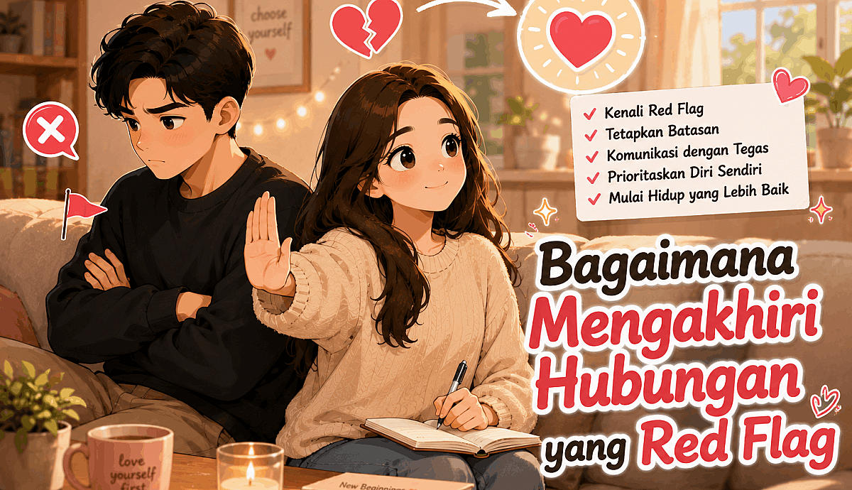 Bagaimana Mengakhiri Hubungan yang Red Flag