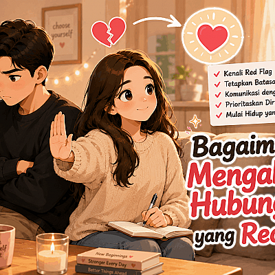 Bagaimana Mengakhiri Hubungan yang Red Flag
