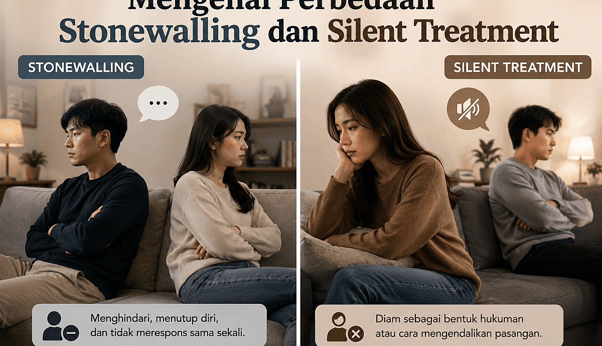 Mengenal Perbedaan Stonewalling dan Silent Treatment