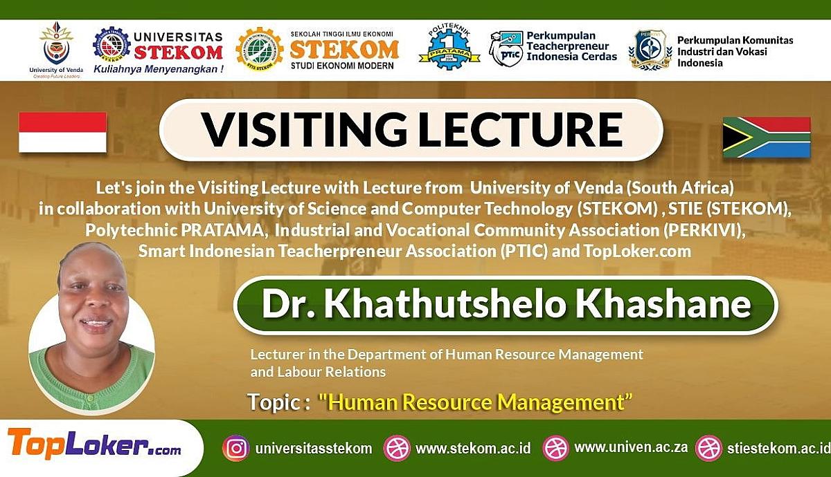 VISITING LECTURE Day 2 Human Resource Management  