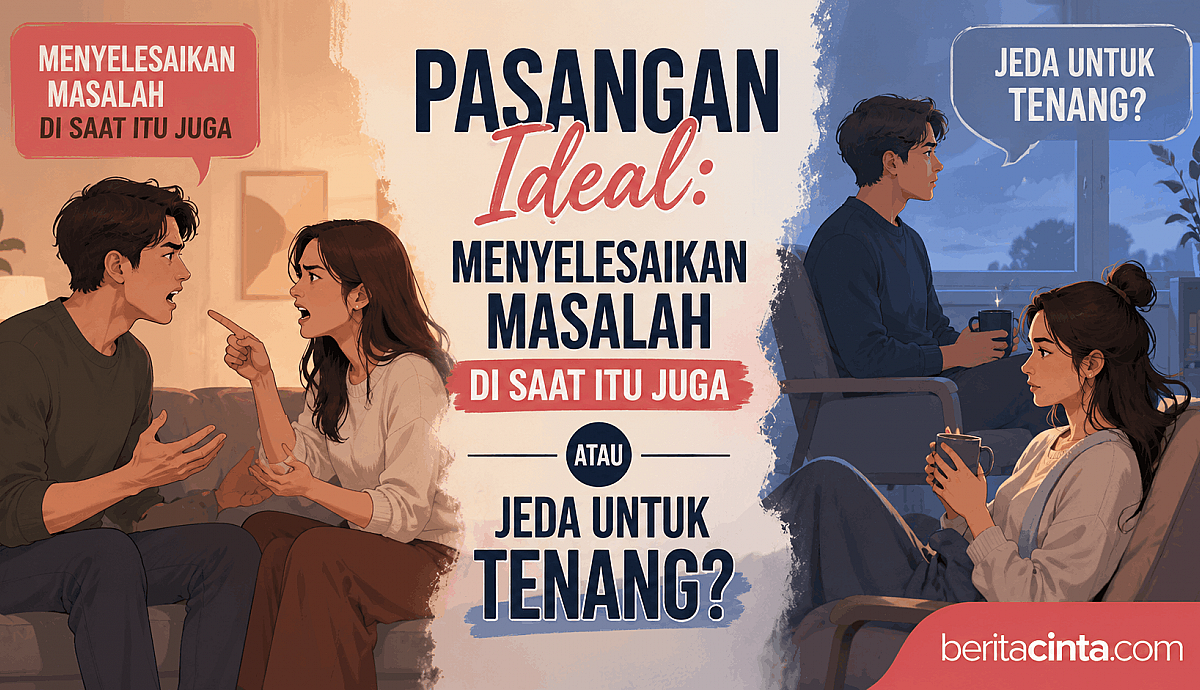Pasangan Ideal: Menyelesaikan Masalah di Saat Itu Juga atau Jeda untuk Tenang?