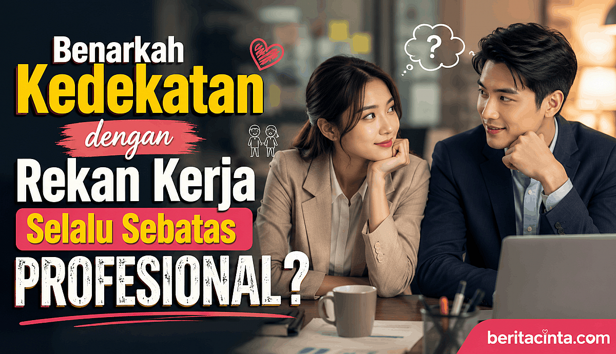 Benarkah Kedekatan dengan Rekan Kerja Selalu Sebatas Profesional?