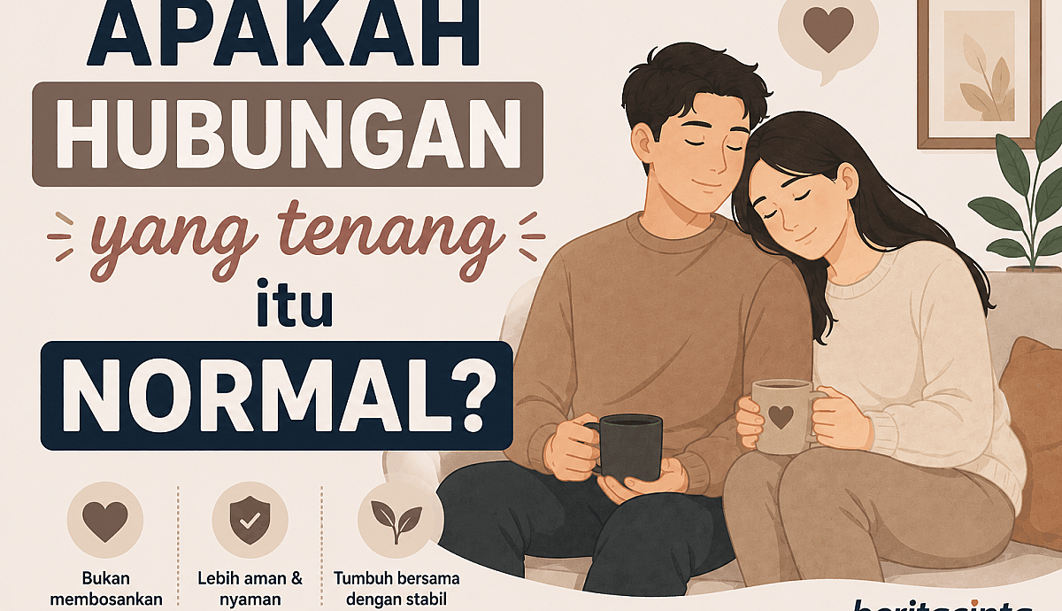 Apakah Hubungan yang Tenang Itu Normal?