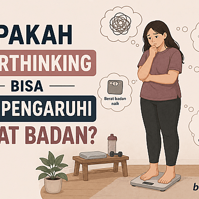 Apakah Overthinking Bisa Memengaruhi Berat Badan?
