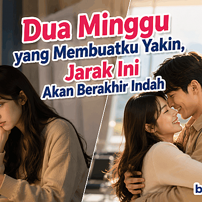 Dua Minggu yang Membuatku Yakin, Jarak Ini Akan Berakhir Indah