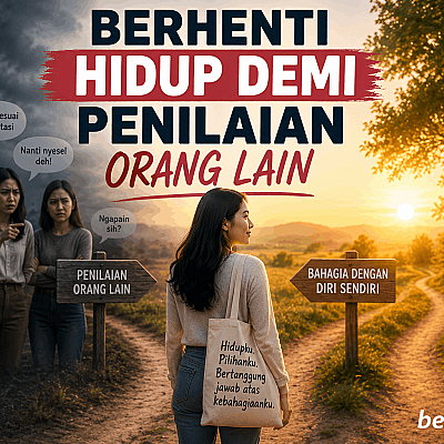 Berhenti Hidup Demi Penilaian Orang Lain