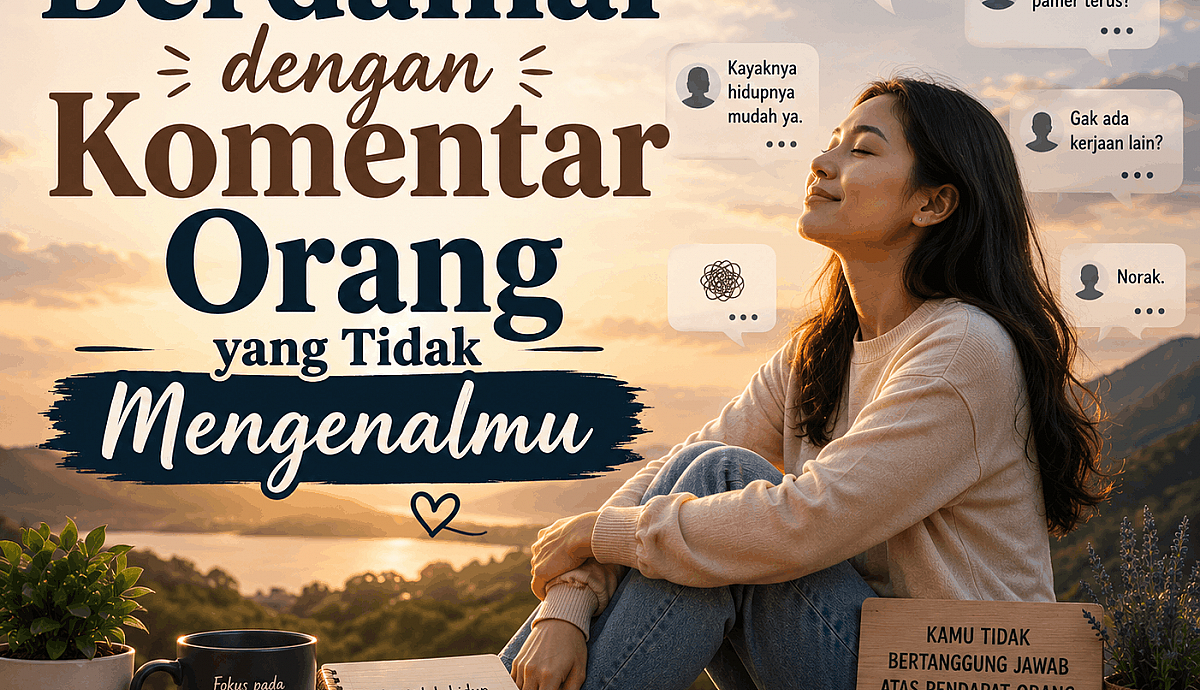 Berdamai dengan Komentar Orang yang Tidak Mengenalmu