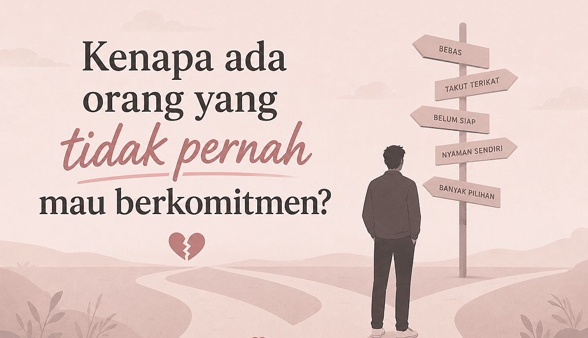 Kenapa Ada Orang yang Tidak Pernah Mau Berkomitmen?
