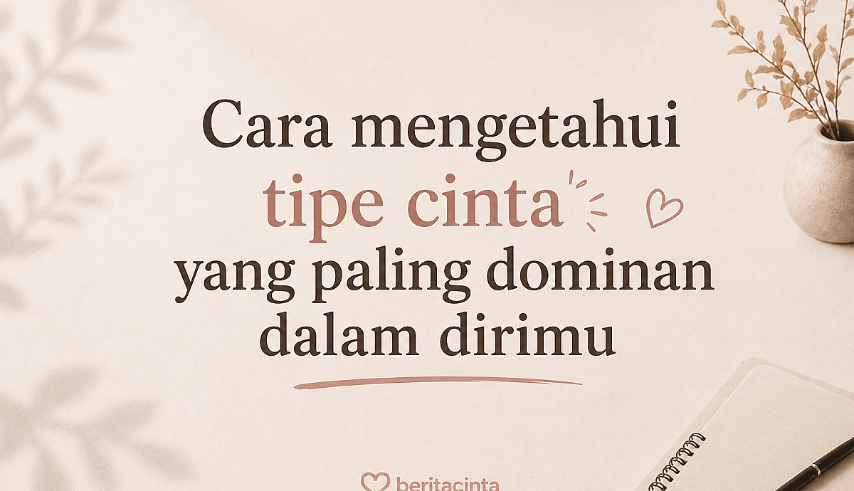 Cara Mengetahui Tipe Cinta yang Paling Dominan dalam Dirimu