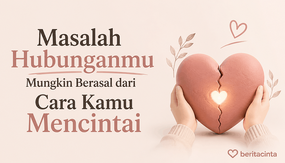 Masalah Hubunganmu Mungkin Berasal dari Cara Kamu Mencintai