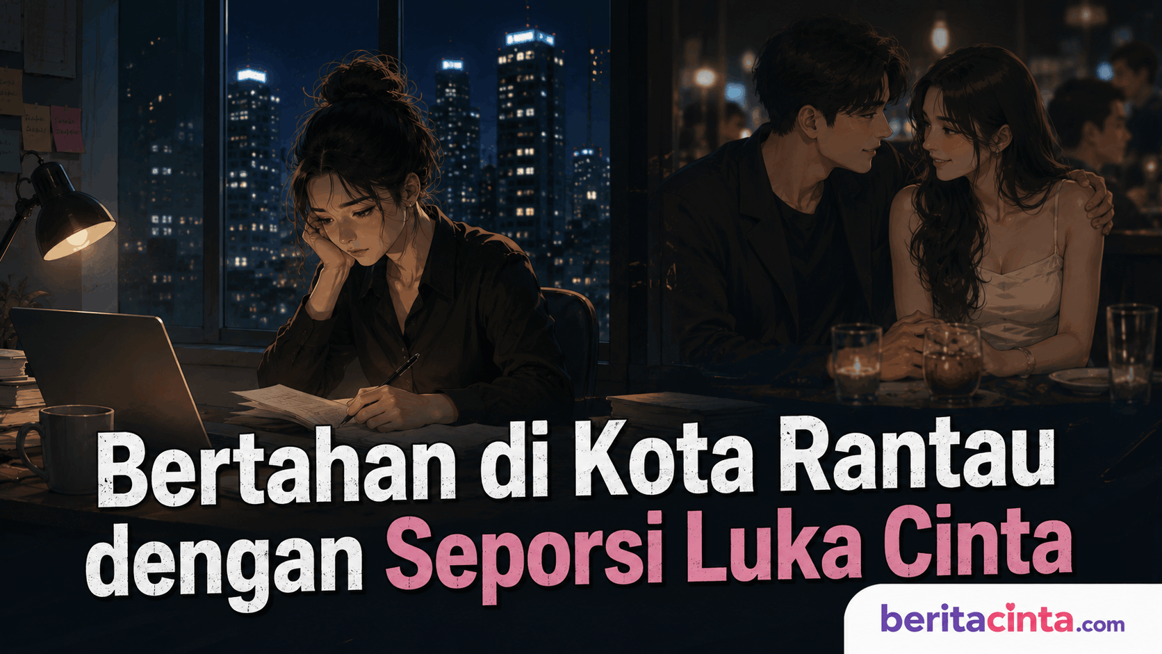 Bertahan di Kota Rantau dengan Seporsi Luka Cinta