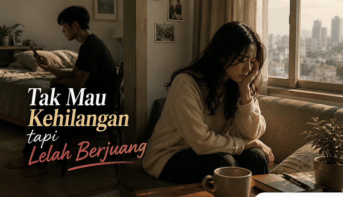 Tak Mau Kehilangan tapi Lelah Berjuang: Saat Cinta Tidak Lagi Berjalan Seimbang