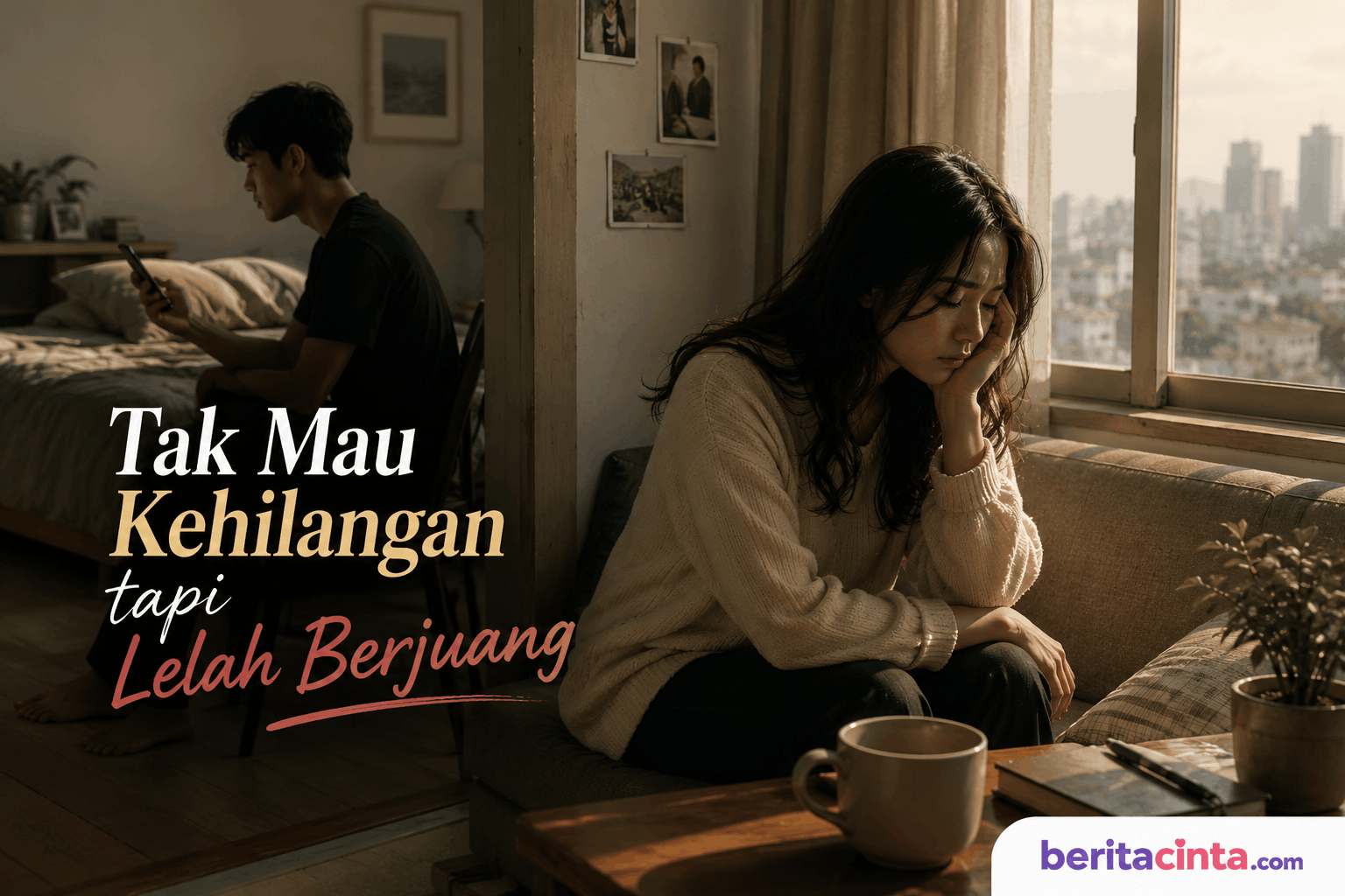 Tak Mau Kehilangan tapi Lelah Berjuang: Saat Cinta Tidak Lagi Berjalan Seimbang