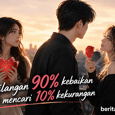 Kehilangan 90% kebaikan demi mencari 10% kekurangan