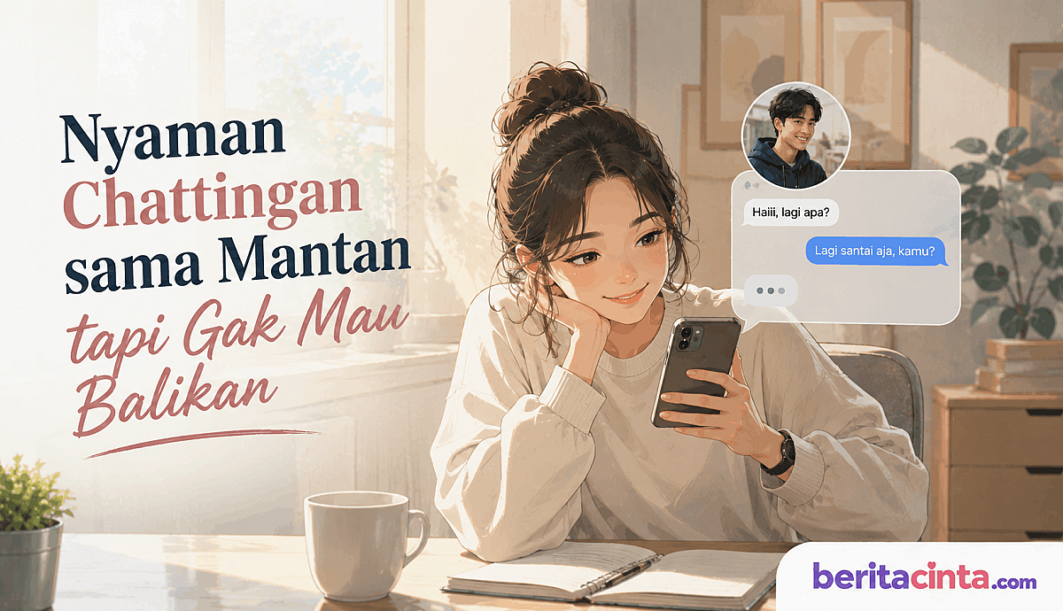 Nyaman Chattingan sama Mantan tapi Gak Mau Balikan