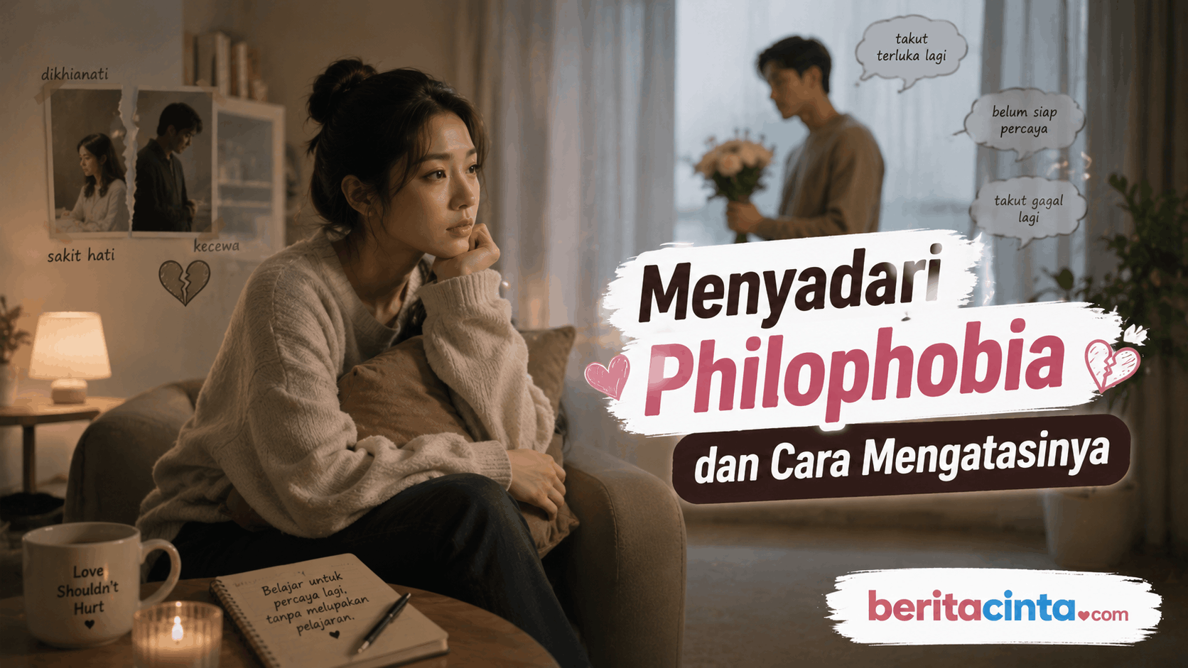 Menyadari Philophobia dan Cara Mengatasinya