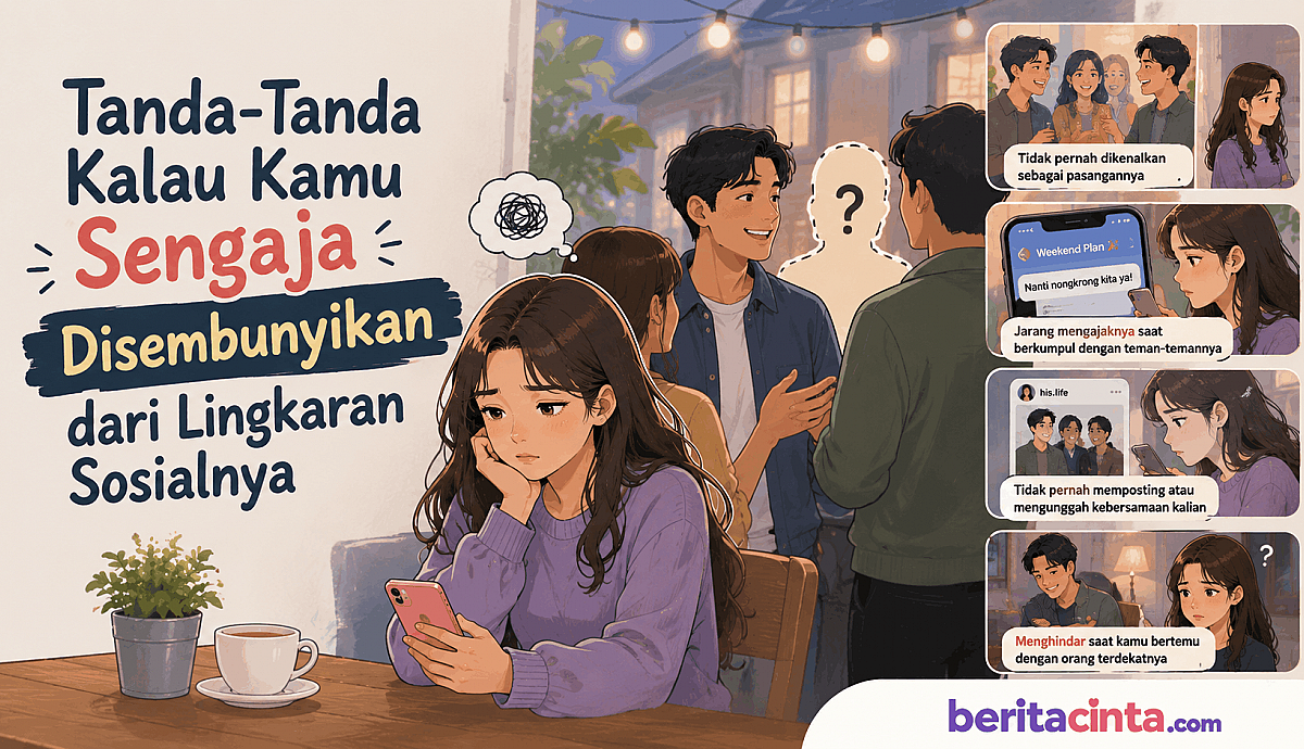 Tanda-Tanda Kalau Kamu Sengaja Disembunyikan dari Lingkaran Sosialnya