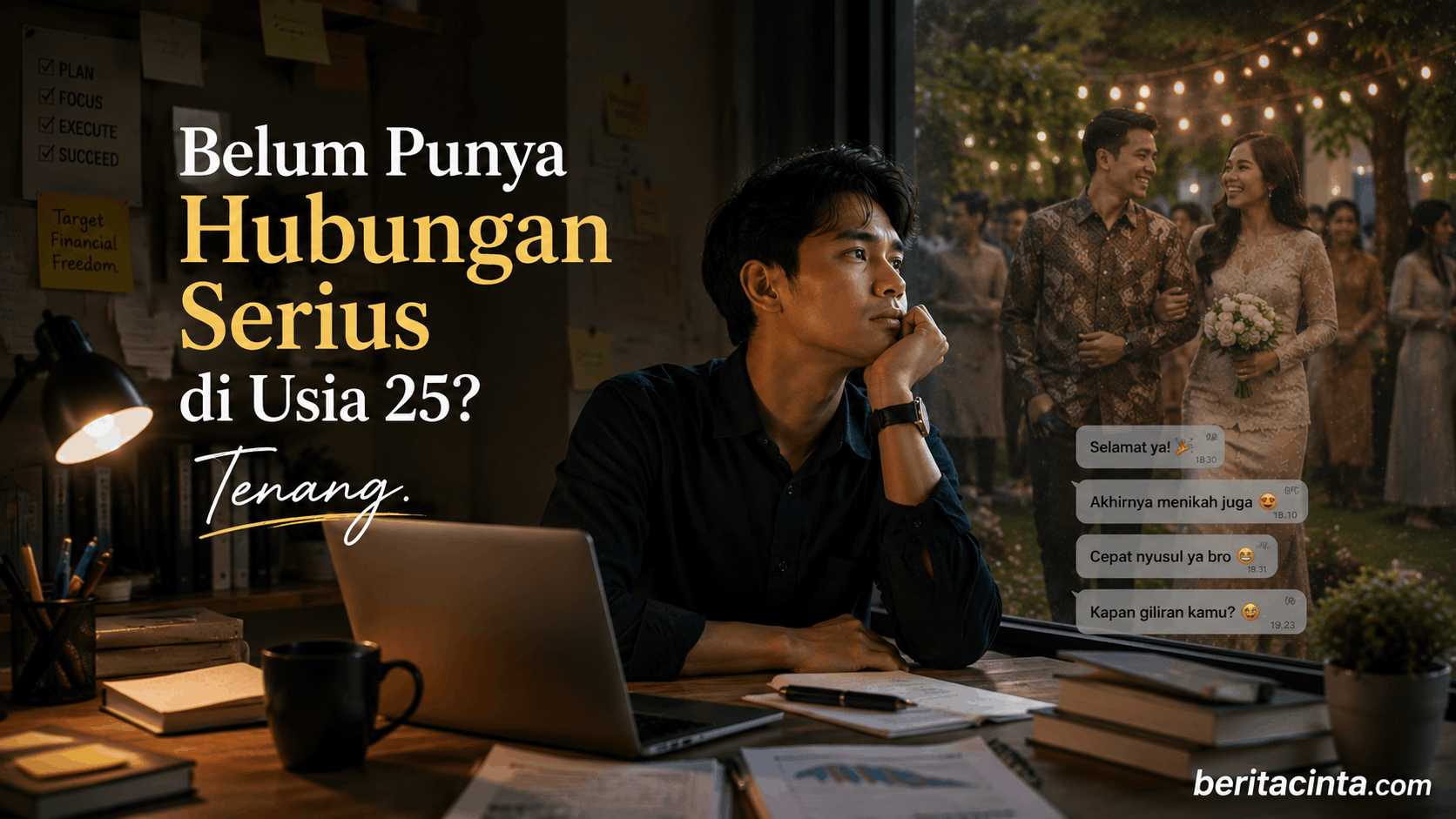 Belum Punya Hubungan Serius di Usia 25? Tenang, Kamu Tidak Sedang Tertinggal dari Siapa Pun