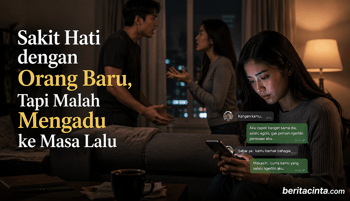 Sakit Hati dengan Orang Baru, Tapi Malah Mengadu ke Masa Lalu