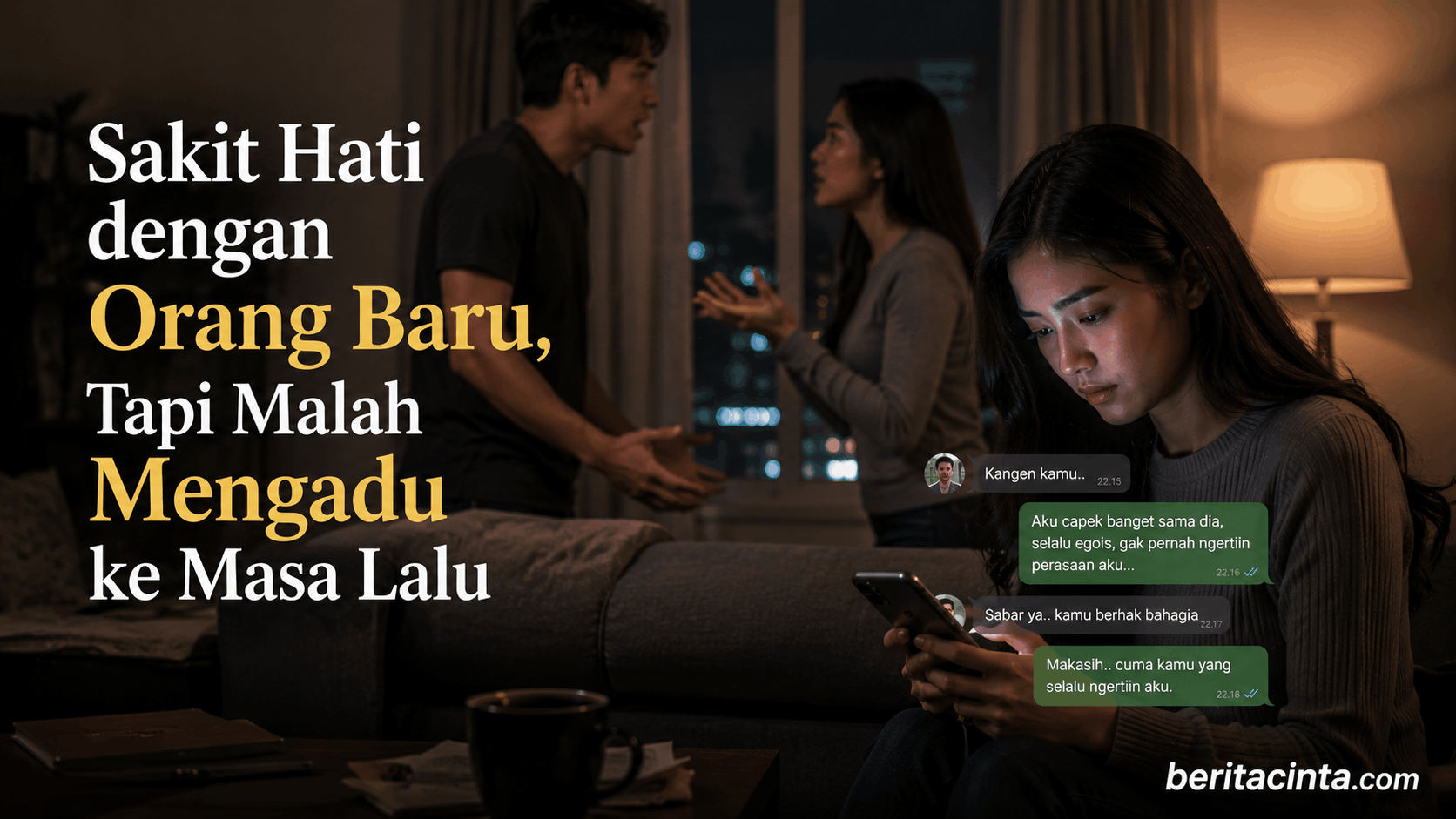 Sakit Hati dengan Orang Baru, Tapi Malah Mengadu ke Masa Lalu