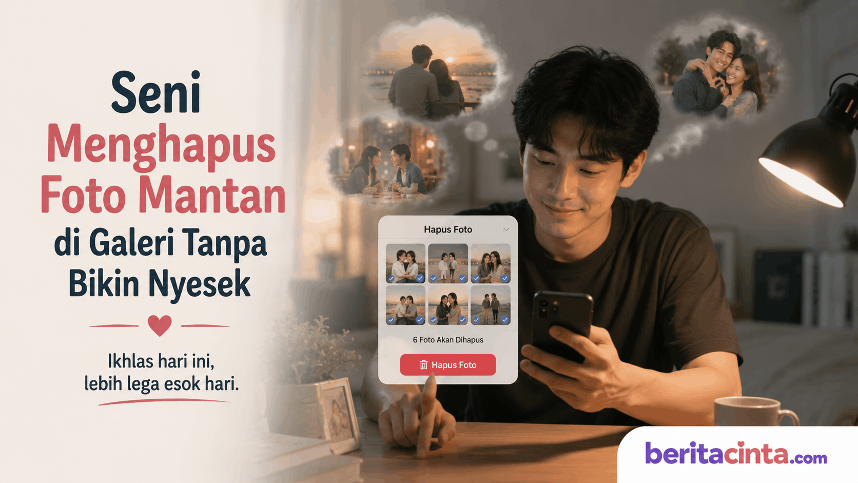 Seni Menghapus Foto Mantan di Galeri Tanpa Bikin Nyesek