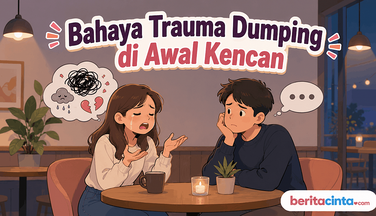 Bahaya Trauma Dumping di Awal Kencan