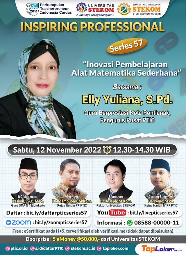 INSPIRING PROFESSIONAL Inovasi Pembelajaran Alat Matematika Sederhana