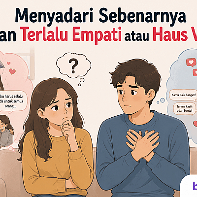 Menyadari Sebenarnya Pasangan Terlalu Empati atau Haus Validasi?