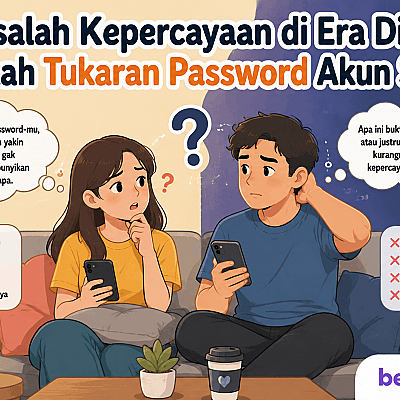 Masalah Kepercayaan di Era Digital, Wajarkah Tukaran Password Akun Sosmed?
