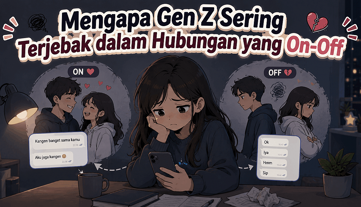 Mengapa Gen Z Sering Terjebak dalam Hubungan yang On-Off