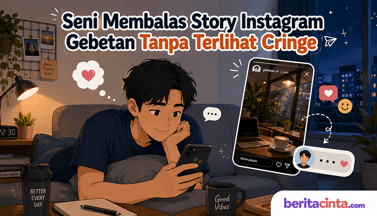 Seni Membalas Story Instagram Gebetan Tanpa Terlihat Cringe