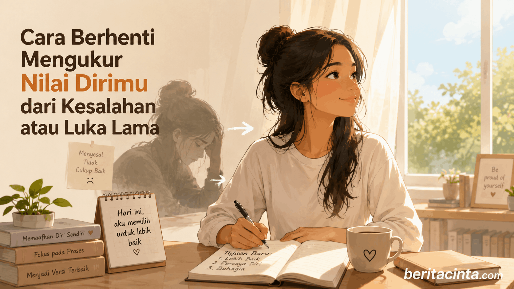 Cara Berhenti Mengukur Nilai Dirimu dari Kesalahan atau Luka Lama