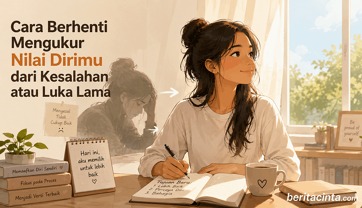 Cara Berhenti Mengukur Nilai Dirimu dari Kesalahan atau Luka Lama