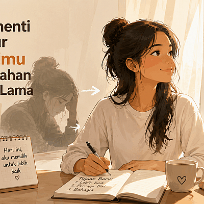 Cara Berhenti Mengukur Nilai Dirimu dari Kesalahan atau Luka Lama