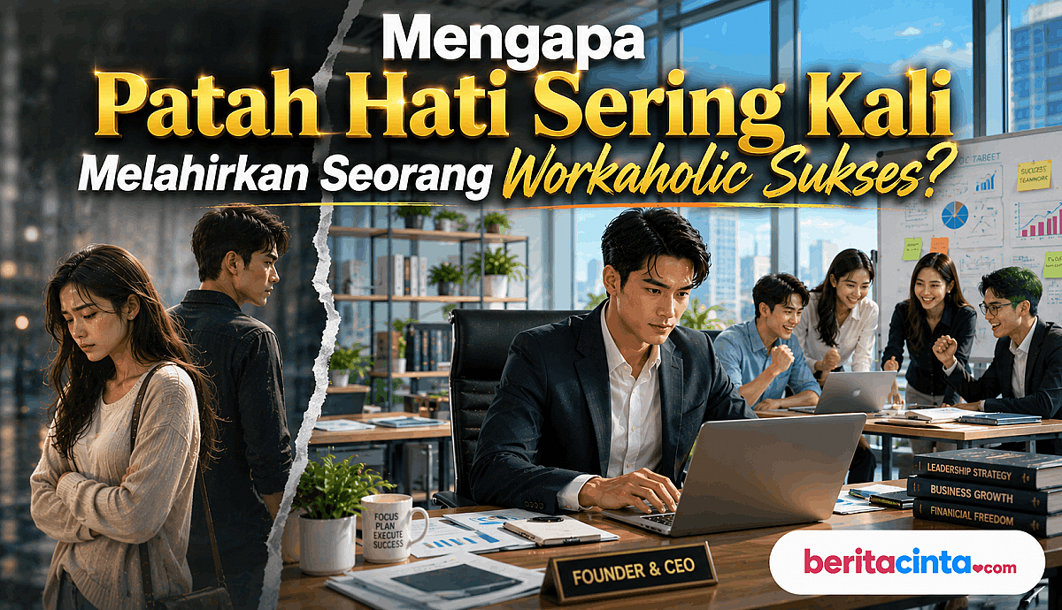 Mengapa Patah Hati Sering Kali Melahirkan Seorang Workaholic Sukses?