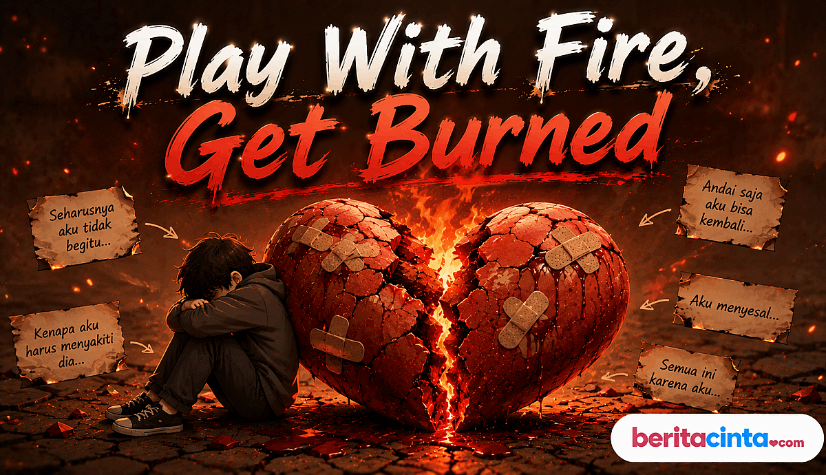 Play With Fire, Get Burned : Bual Aksi Penjahat Cinta yang Terbayar Tuntas Lewat Duka Batin