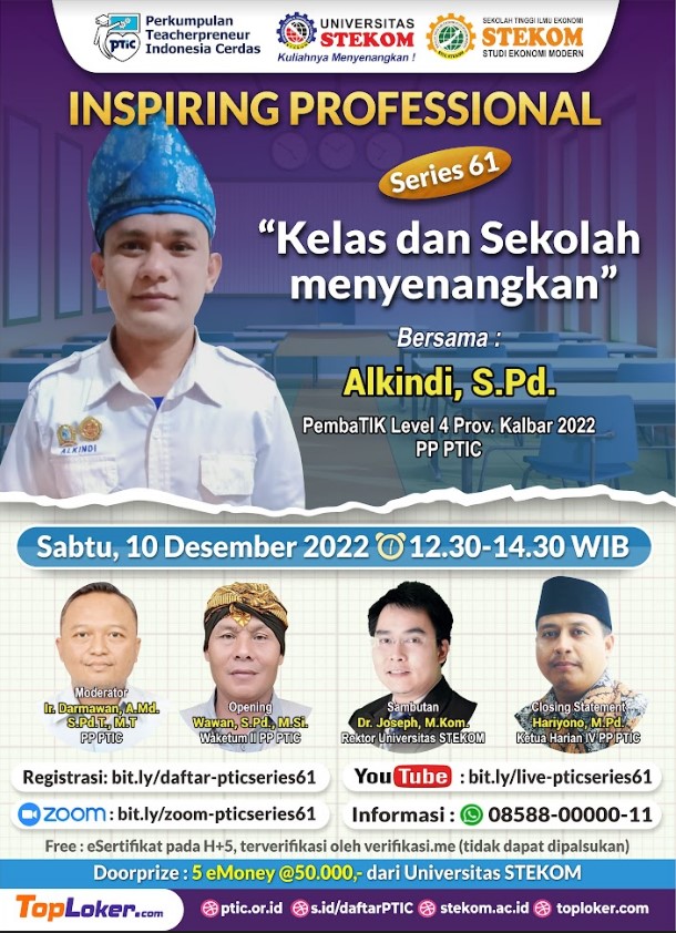 INSPIRING PROFESSIONAL Kelas dan Sekolah Menyenangkan