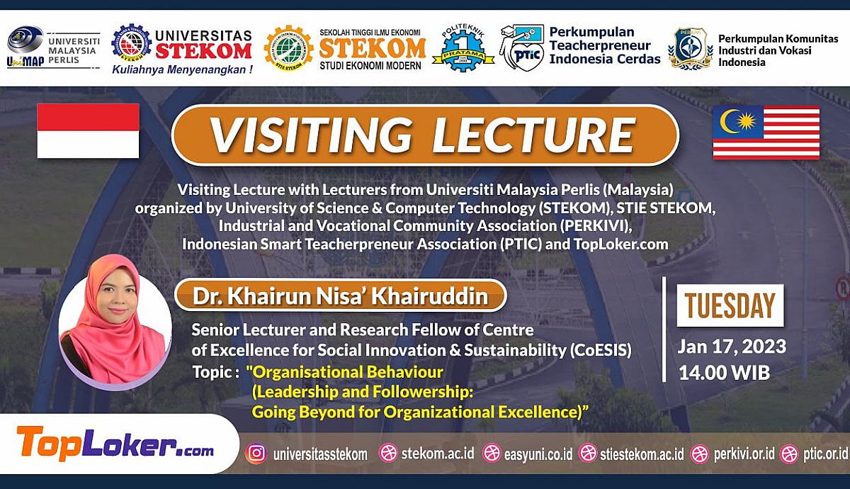 VISITING LECTURE DAY 2 Organisational Behaviour (Leadership and Followeship: Going Beyond For Organizational Excellence)
