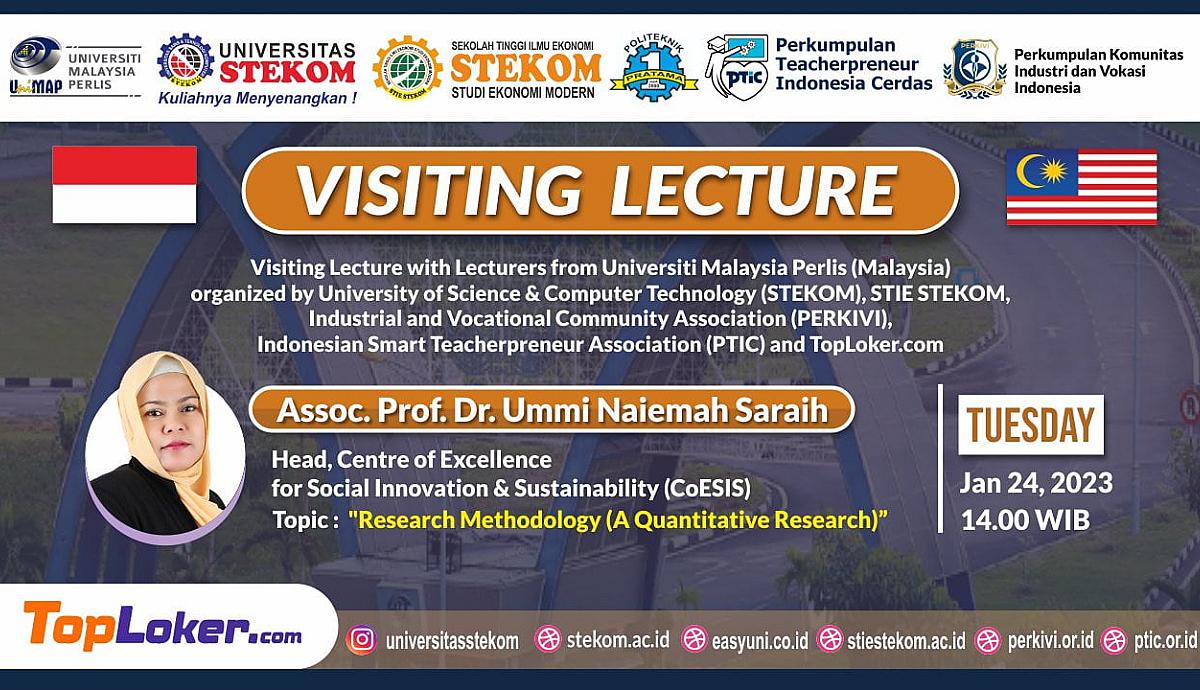 VISITING LECTURE DAY 4 Research Methodology (A Quantitative Research)