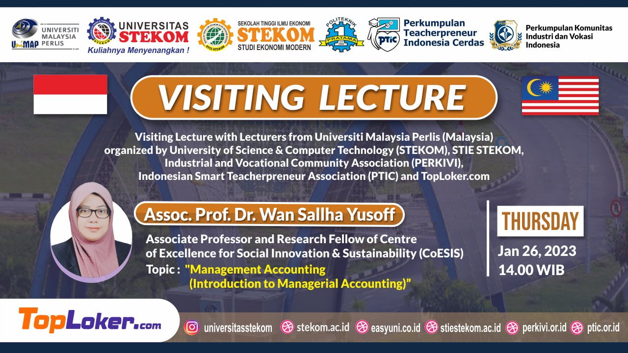 VISITING LECTURE DAY 5 Management Accounting (Introduction to Managerial Accounting)