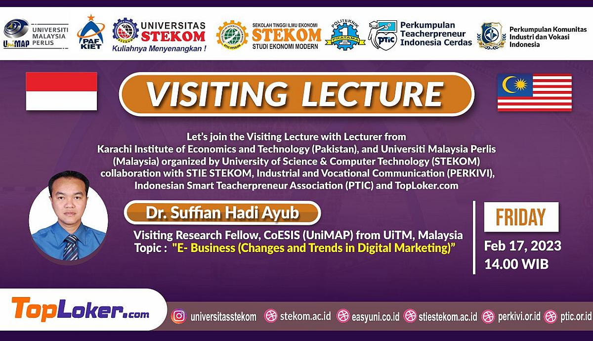 VISITING LECTURE DAY 1 E-Business (Changes and Trends in Digital Marketing